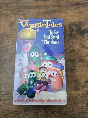 VeggieTales: The Toy That Saved Christmas on VHS tape